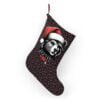 Festive Mama Bear Christmas stocking in a rock-style design, perfect for adding a unique and stylish touch to mom's holiday decor.